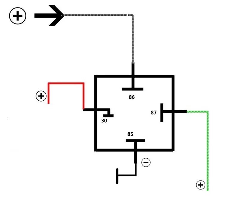 Реле 4 контактное 12в схема подключения 6: Подключение ПТФ - УАЗ 315195 Hunter, 2,7 л, 2018 года тюнинг DRIVE2
