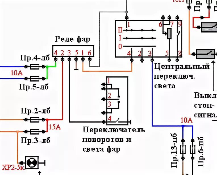 Реле 711 схема подключения Реле света от Волги @ Нива 4x4