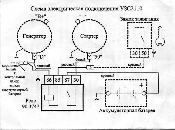 738374720 Реле стартера КАМАЗ 5-ти контактное 50/15А с кронштейном АВАР - 738.37