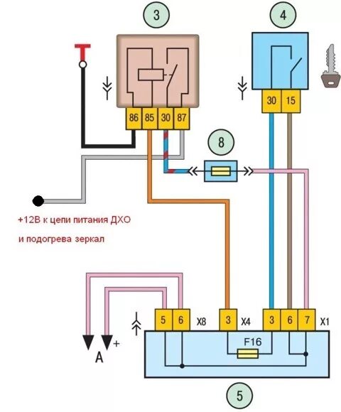 Реле бензонасоса ваз 2114 схема подключения Нет питания на бензонасос ваз 2110 58 фото - KubZap.ru