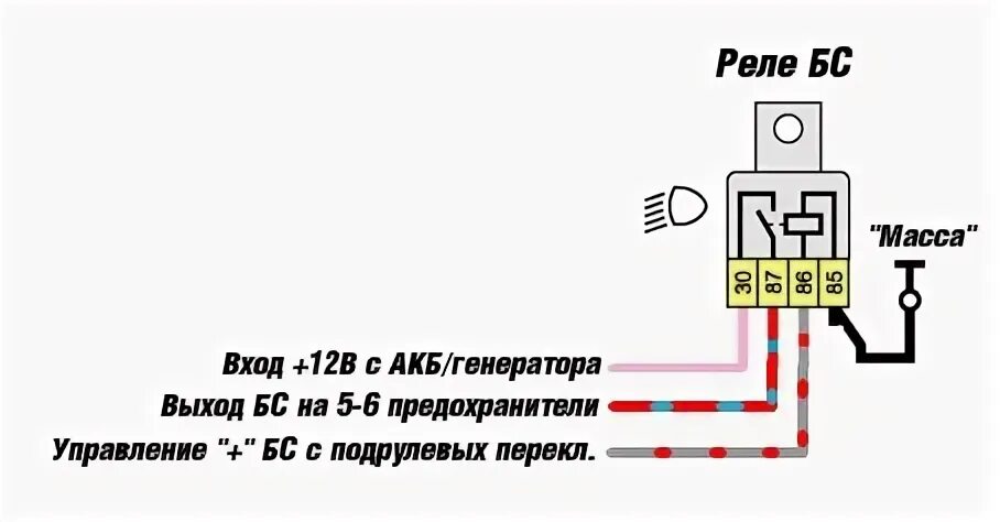 Реле дальнего света 2106 подключение Дальний и ближний свет (все проблемы) - Автоклуб ВАЗ 2106