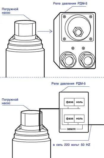 Реле давления рдм 5 подключение схема Реле давления РДМ-5 Джилекс для автоматизации эл/насоса Афоня.рф, цена 825 руб.