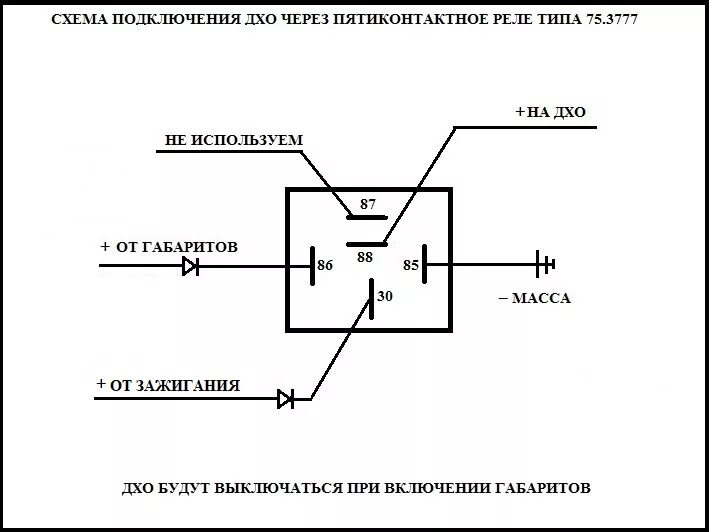 Реле дхо своими руками схема ДХО по типу соляриса - Hyundai Elantra (5G), 1,6 л, 2012 года своими руками DRIV