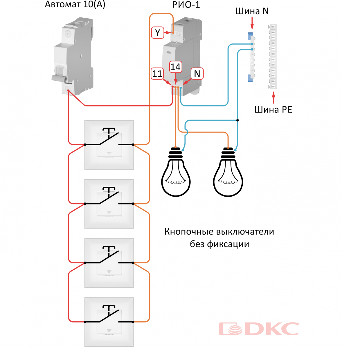 Реле движения для освещения схемы подключения Как сделать управление освещением из нескольких мест с помощью изделий "Avanti"