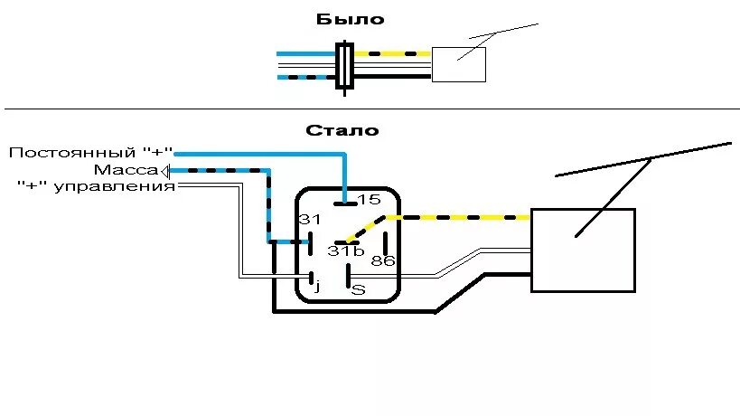 Реле дворников ваз схема подключения Прерывистый режим заднего дворника - УАЗ Patriot, 2,7 л, 2015 года электроника D