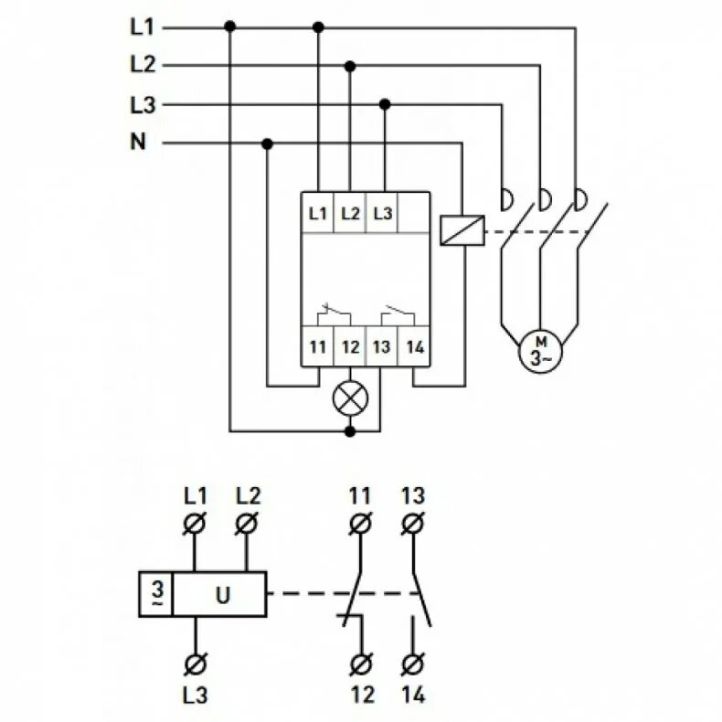 Реле ел 11м 15 схема подключения Что такое реле контроля фаз: принцип работы, маркировка, схема подключения, регу