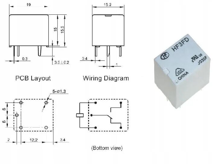 Реле hf3fa схема подключения Купить РЕЛЕ HF3FD/012-ZTF 12В 10А HONGFA / 6911: отзывы, фото и характеристики н