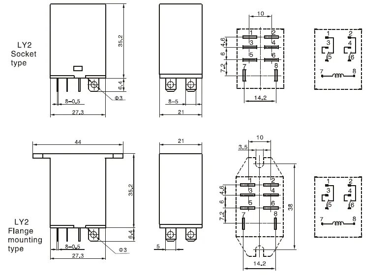 Реле jjx rg01 схема подключения 8 Pin Zwei Weg Frl260 Relais Blink Aufzug Zwischen 220 V 10a Ac Jqx-76f Relais M