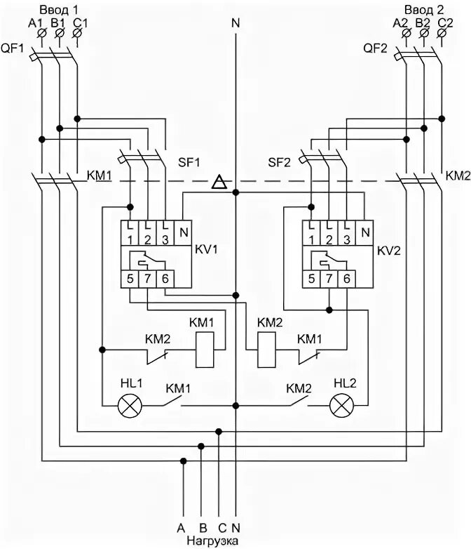 Реле контроля фаз для авр схема подключения Щиты и шкафы автоматического ввода резерва (АВР) - Компания "Э-Щит" - соберем и 