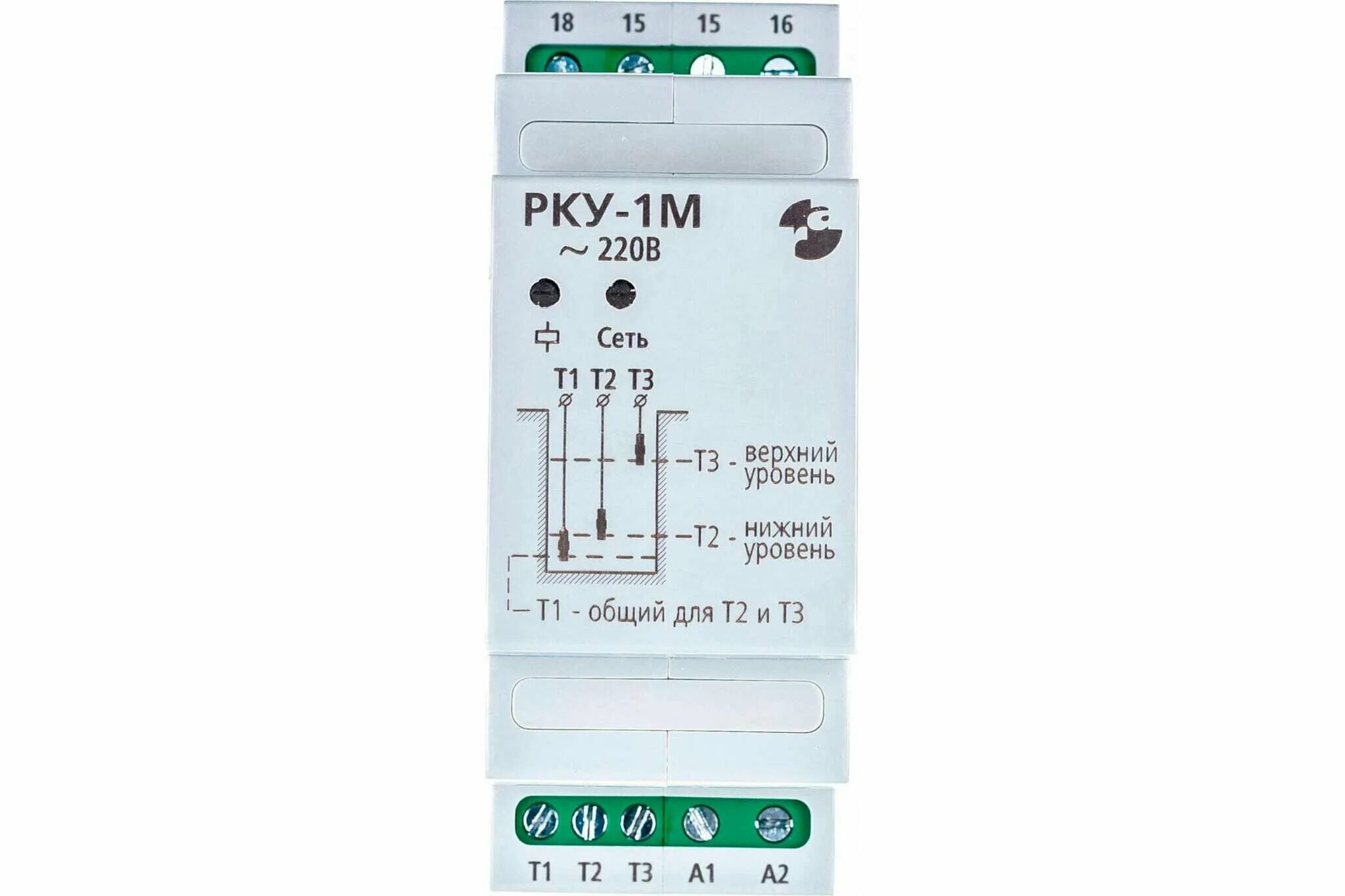 Реле контроля жидкости подключение Реле контроля уровня жидкости Реле и Автоматика РКУ-1М, 220В, 50Гц A8223-7794772