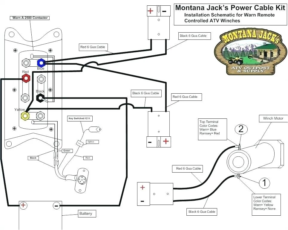 Реле лебедки на квадроцикл схема подключения 12 Volt Winch Wiring Diagram autocardesign