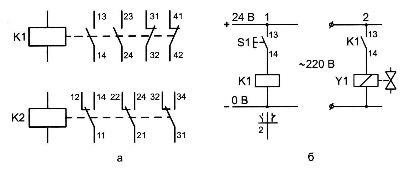 Реле на электросхеме Обозначение реле - CormanStroy.ru