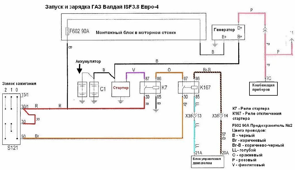 Реле накала камминз 2.8 схема подключения Вопрос по генератору - ГАЗ Газель, 2,8 л, 2010 года электроника DRIVE2