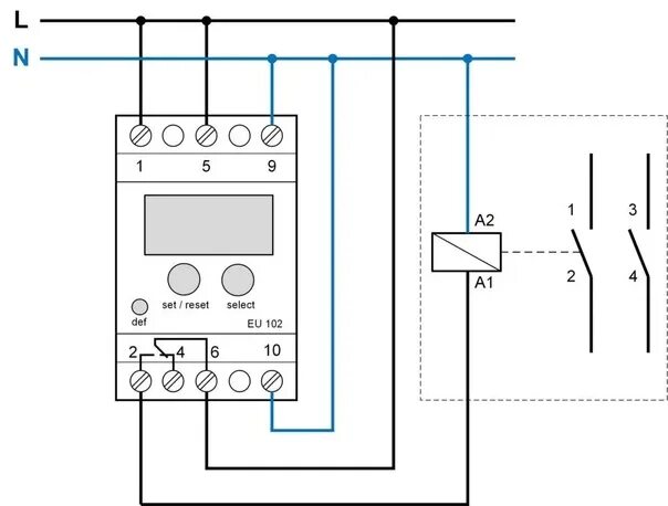 Реле напряжения 113 схема подключения Hello to all my dear colleagues. Hit the hands of the voltage relay hager U102. 