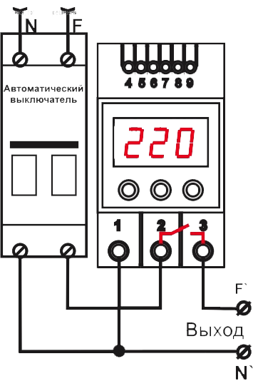 Реле напряжения 220В для дома: схема подключения, для чего нужно
