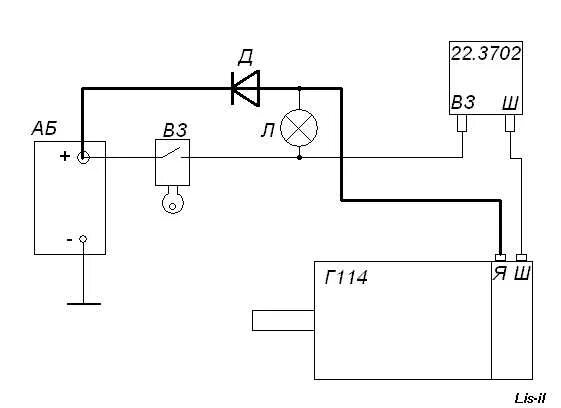 Реле напряжения 3702 схема подключения Рр 362 б1 шема подключения на УАЗ - подробная инструкция и схема подключения