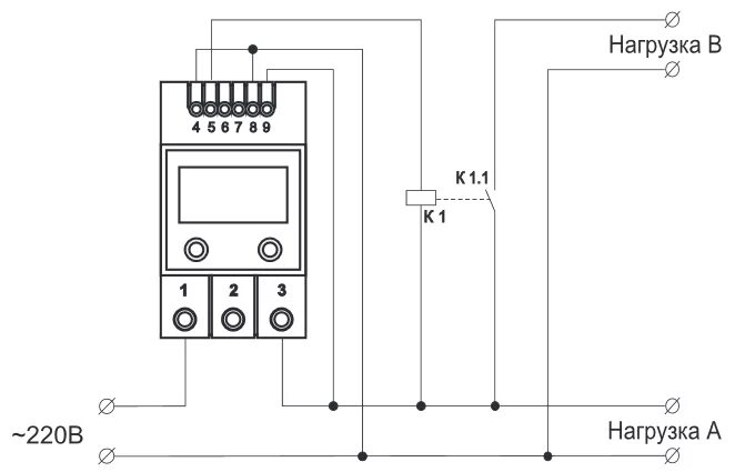Реле напряжения digitop схема подключения Реле тока DigiTOP Ар-50 - купить по низкой цене в интернет-магазине ОНЛАЙН ТРЕЙД