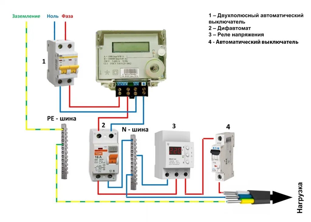 Реле напряжения DigiTOP Vp-32A - купить по низкой цене в интернет-магазине ОНЛАЙ