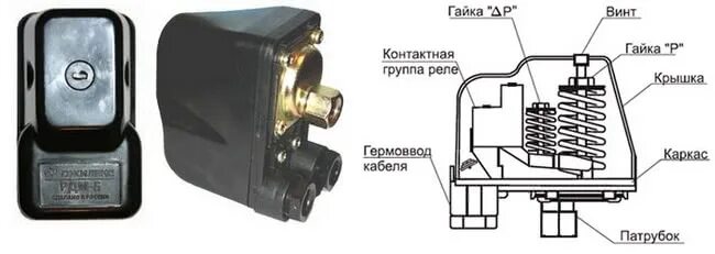 Реле насосной станции фото Ремонт насосной станции своими руками / Насосное оборудование / Водоснабжение и 