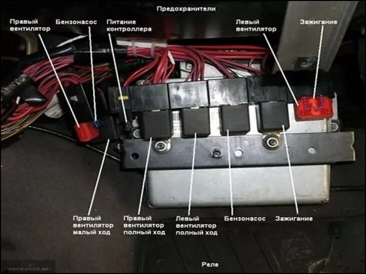 Реле нива фото Где находится предохранитель бензонасоса шевроле