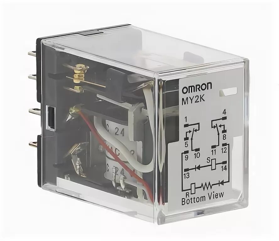 оригинал Гарантия * Omron Omron Relay My2n-D2-J DC12V My2n-J 8 футов