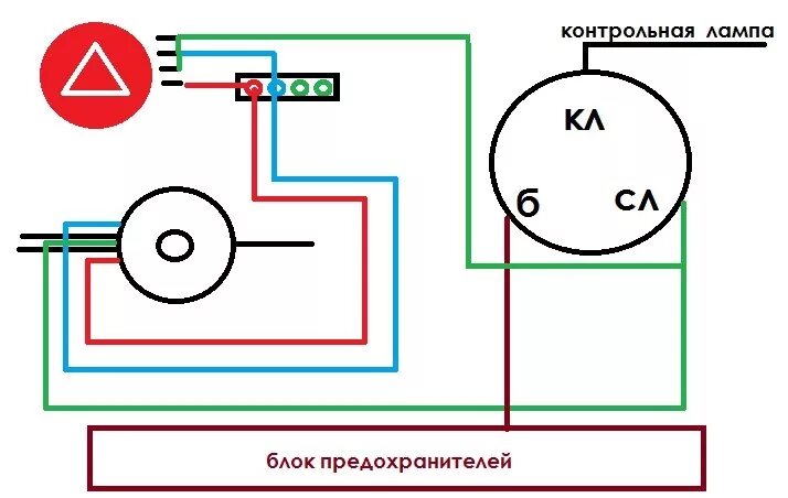 Реле поворота газ 53 схема подключения Проводка. Переделка. - ЗАЗ 968, 1,3 л, 1984 года электроника DRIVE2