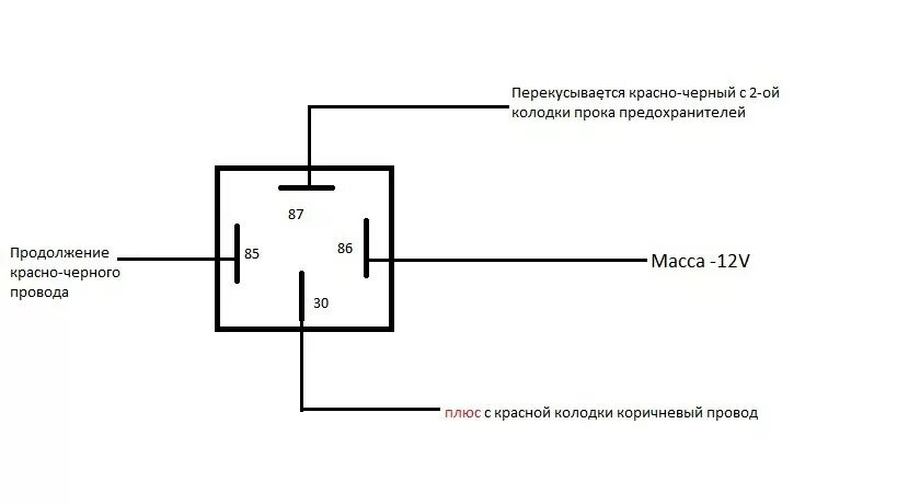 Реле поворотов 4 контактное схема подключения Ярче поворотники - Lada 21101, 1,5 л, 2000 года своими руками DRIVE2