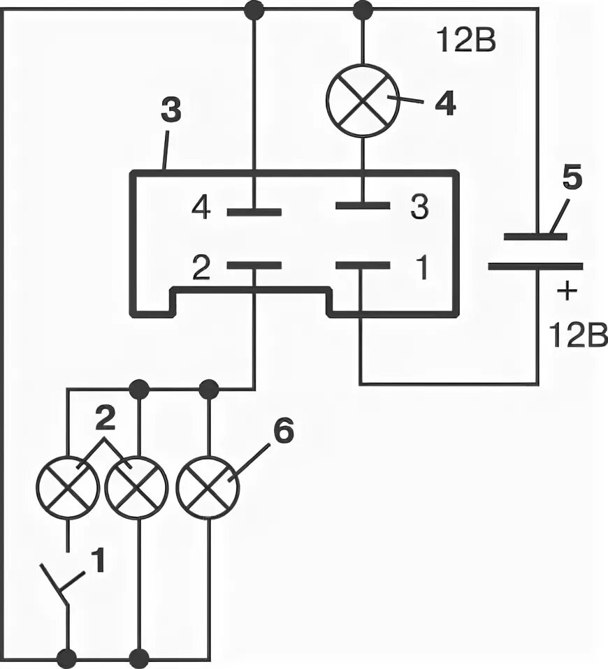 Реле поворотов 643.3777 12в схема подключения Ремонт ГАЗ 2705 (Газель) : Освещение и световая сигнализация