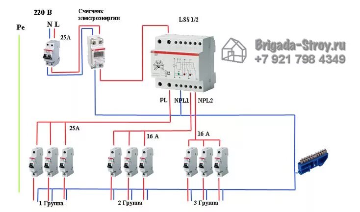 Реле приоритета нагрузки схема подключения Реле управления нагрузкой Power, Audio mixer, Electronic products