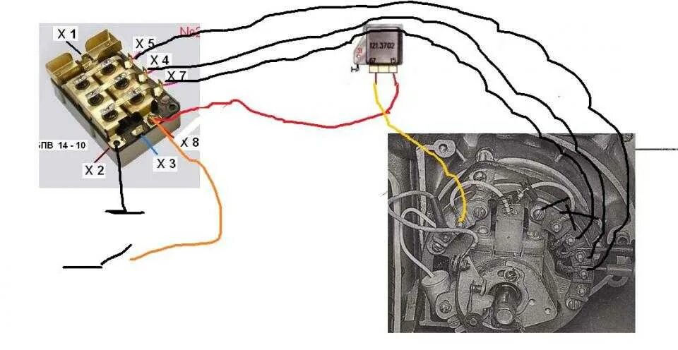 Реле регулятор иж планета 5 схема подключения Почему горит реле на иж планета 5 LkbAuto.ru