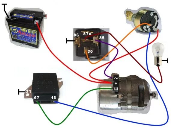 Реле регулятор мотоцикла урал схема подключения Реле-регулятор. / Ремонт / Мотоклуб "УРАЛ"
