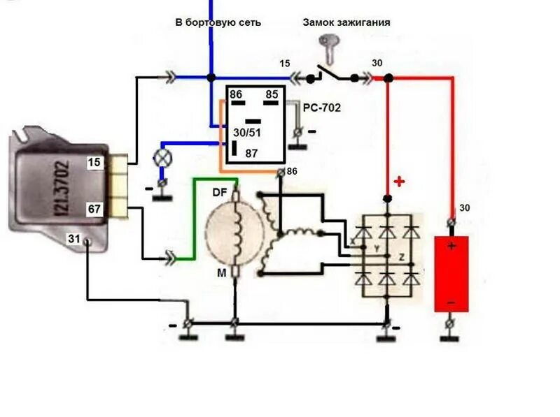 Реле регулятор мотоцикла урал схема подключения Ответы Mail.ru: Мотоцикл урал реле зарядки.