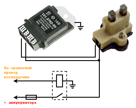 Реле регулятор напряжения подключение Внешняя таблетка генератора - DRIVE2