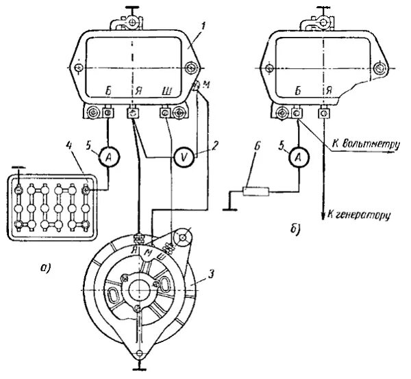 Реле регулятор напряжения зил 130 схема подключения Как подключить тахометр на зил 130 - фото