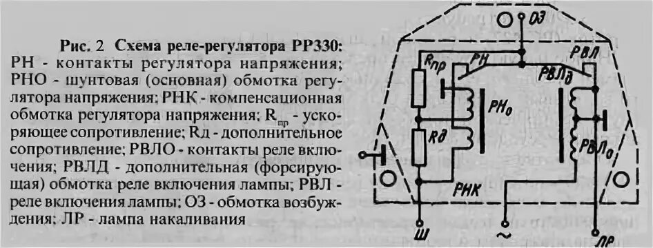 Реле регулятор рр330 схема подключения Ответы Mail.ru: Как правильно подключить реле PP330.