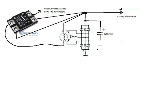 Реле регулятор я112а1 схема подключения Генератор зима лето: найдено 88 картинок