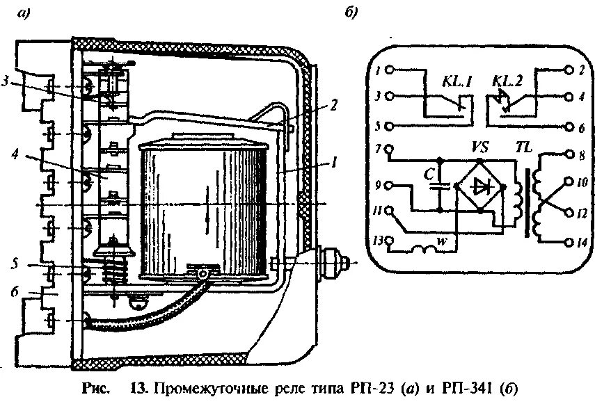 Реле рп 12 схема подключения Рп 23