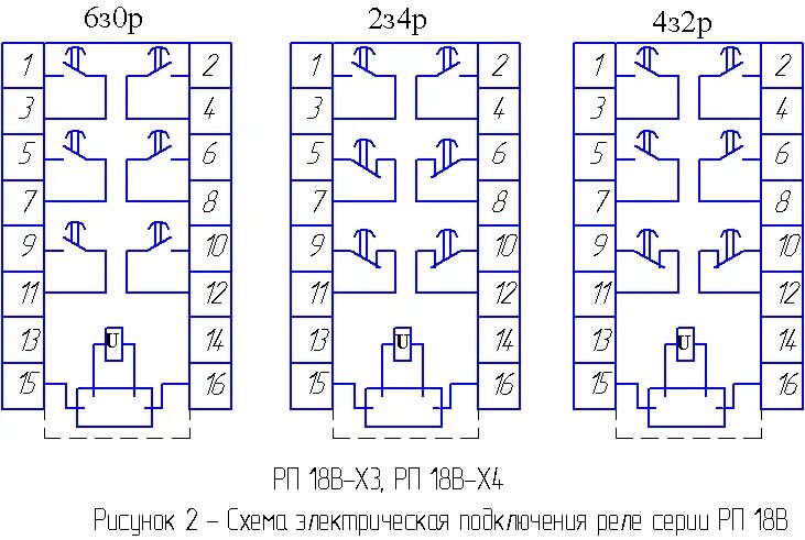 Реле рп 12 схема подключения Реле промежуточное с выдержкой времени РП 18В - АО "ЧЭАЗ"