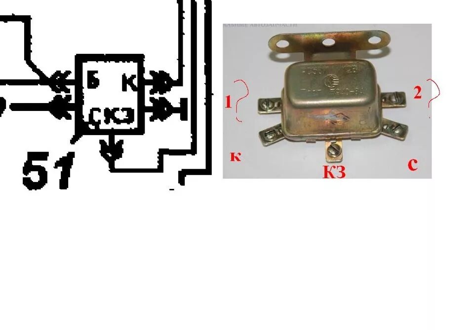 Реле рс 530 схема подключения Электрика_вопрос! Греется катушка (Вопрос закрыт) - УАЗ 3962, 2 л, 1995 года сво