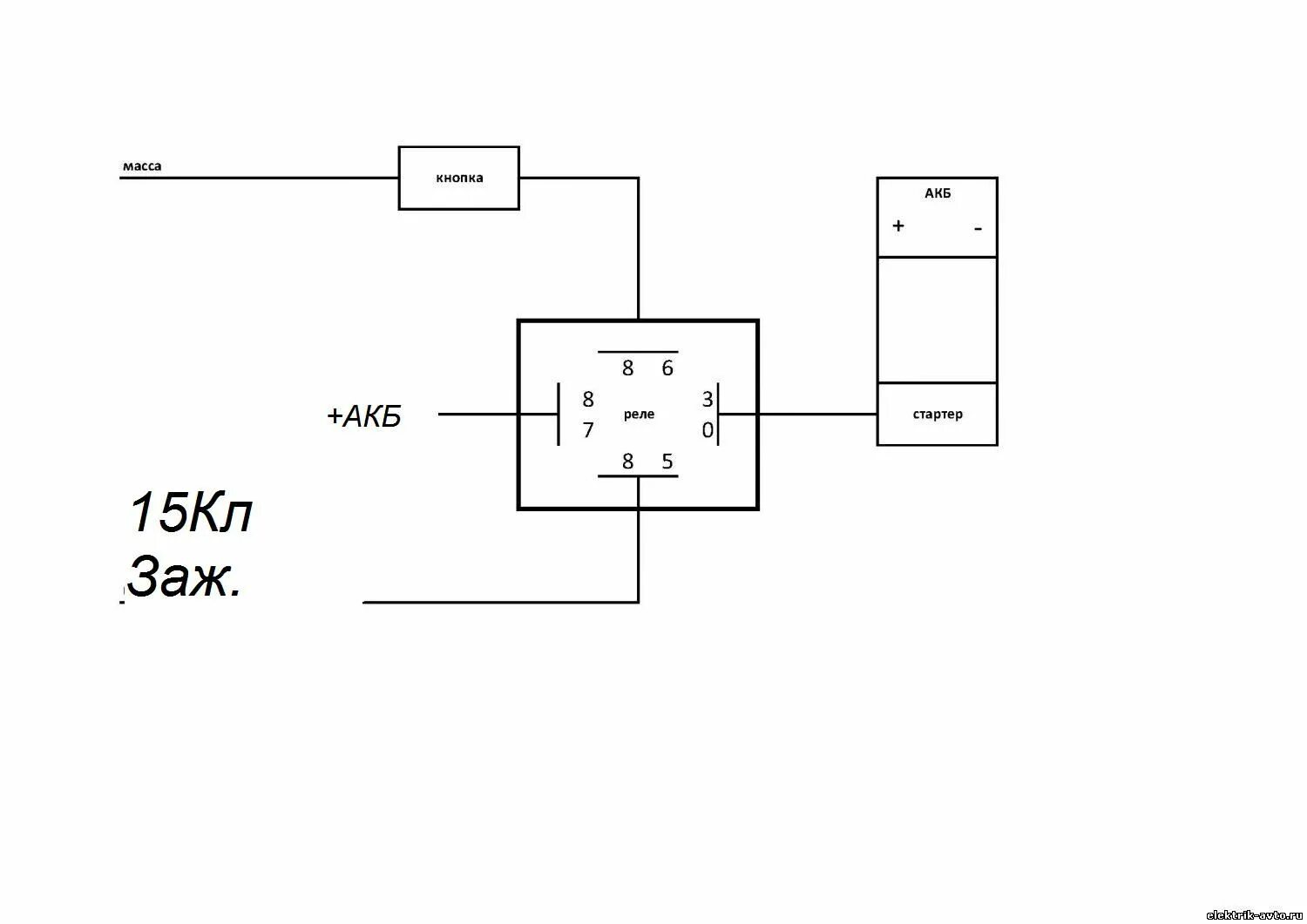 Реле рс 530 схема подключения Стартер проблемы - Форум Автоэлектриков