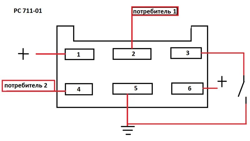 Реле рс 711 схема подключения Опять дальний свет - Сообщество "ГАЗ Волга" на DRIVE2