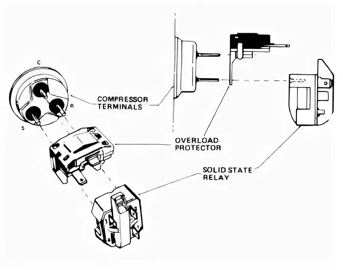 Реле ртс qp2 15k схема подключения How to Test Refrigerator and Freezer Compressors