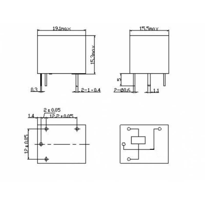 Реле srd 05vdc sl c схема подключения Электромеханическое реле SRD-05VDC-SL-A, 10А, 5VDC / Купить в RoboShop