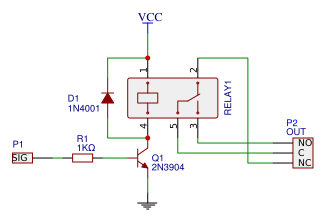 Реле srd 05vdc sl c схема подключения Реле srd 12vdc sl c схема подключения