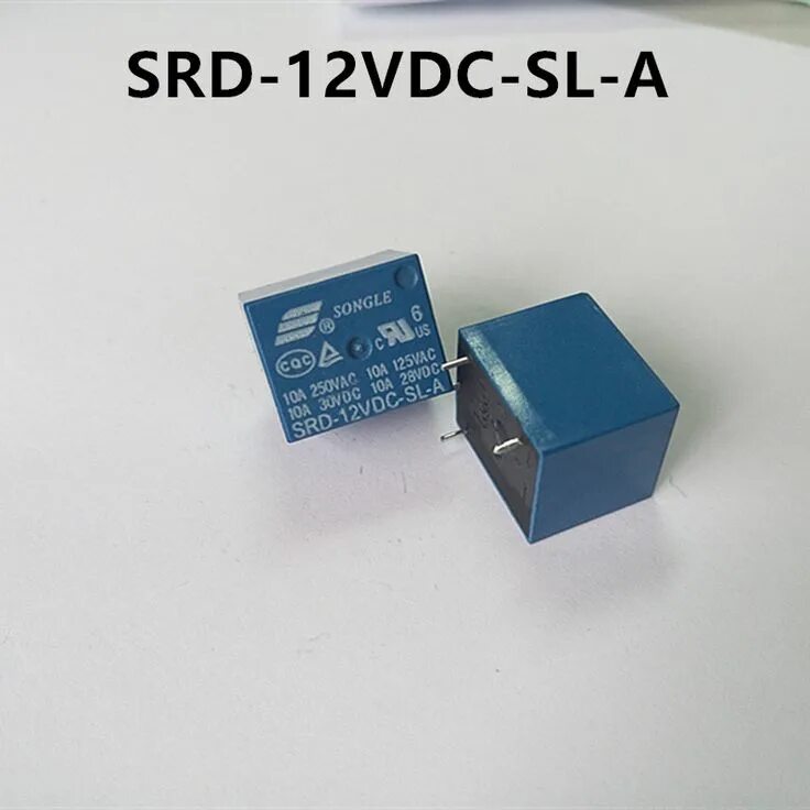 Реле srd 12vdc sl c схема подключения Universe of goods - Buy "5PCS SRD-12VDC-SL-A PCB Type 12V DC SONGLE 250V 10A 4Pi