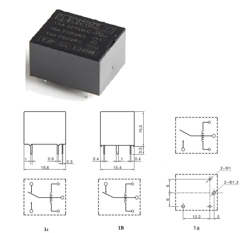 Реле srd s 112dm схема подключения Yanze Relay