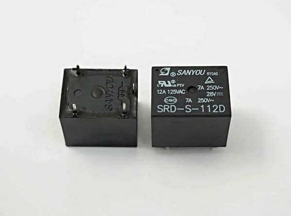 Реле srd s 112dm схема подключения Реле SRD-S-112DM 12V - купить с доставкой по выгодным ценам в интернет-магазине 