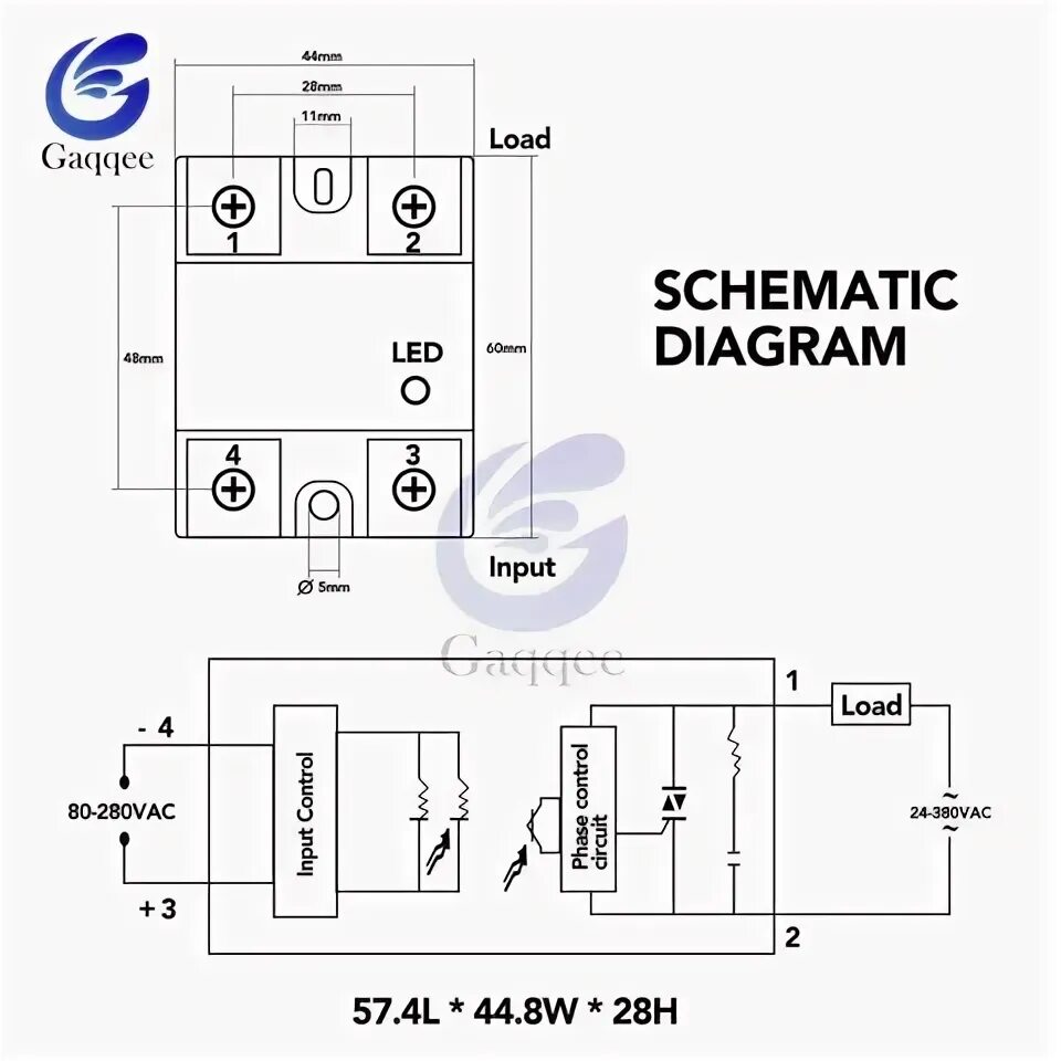 Реле ssr 40aa схема подключения Industrial 3 phase relay - купить недорого AliExpress