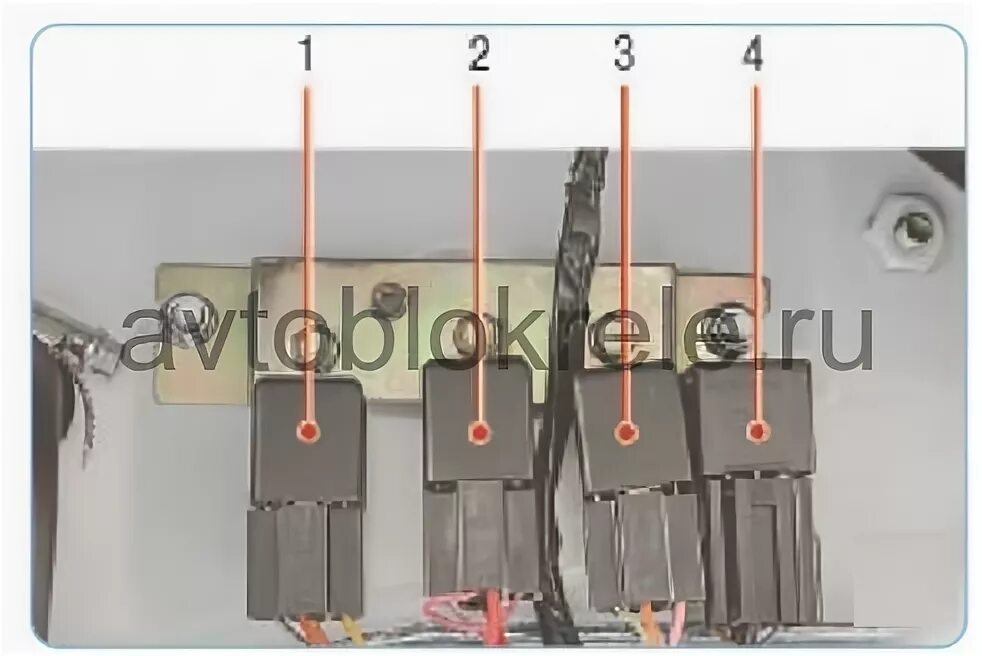 Реле стартера газель где находится фото Предохранители и реле Газель 3302 2705 - Блоки предохранителей