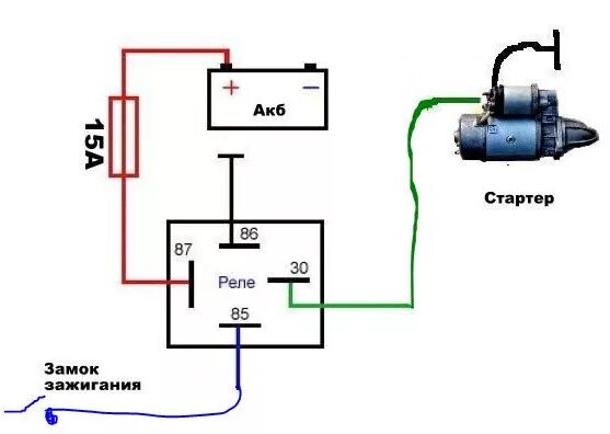 Реле стартера камаз схема подключения Проблемы с запуском машины. - DRIVE2